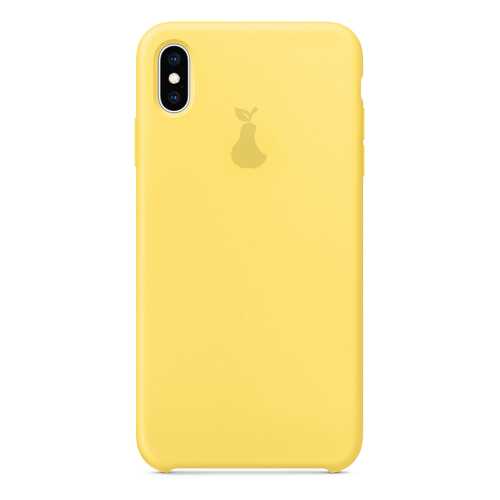 Чехол Silicone Case для iPhone X/XS, желтый, SCIPXXS-04-YELO в Триколор ТВ