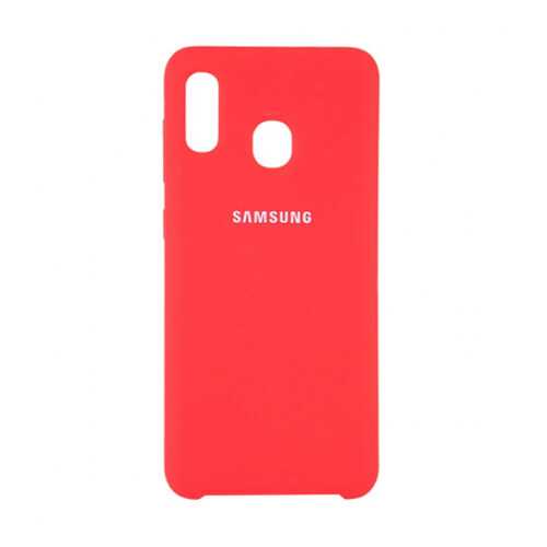 Чехол Silicone Cover для Samsung Galaxy A20 / A30 Red в Триколор ТВ