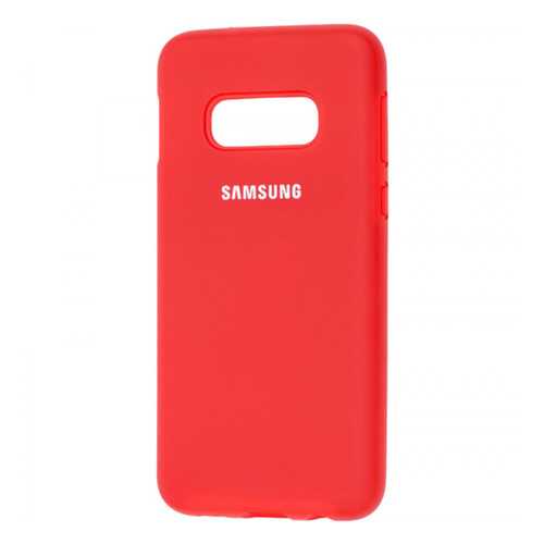 Чехол Silicone Cover для Samsung Galaxy S10 E (full protective) Red в Триколор ТВ