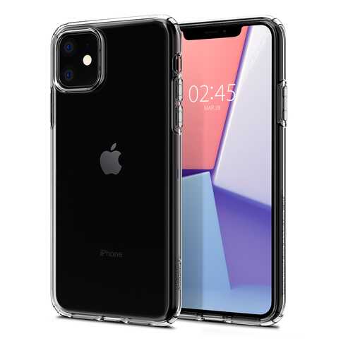 Чехол Spigen Liquid Crystal 076CS27179 для iPhone 11 в Триколор ТВ