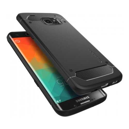 Чехол Spigen Rugged Capsule для Galaxy S6 EdgePlus Black Spigen11698 в Триколор ТВ