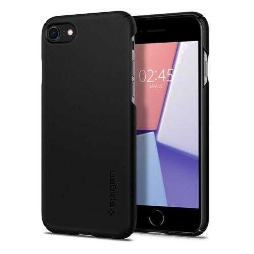 Чехол Spigen Thin Fit (ACS00940) для iPhone 7/8/SE 2020 (Black) в Триколор ТВ