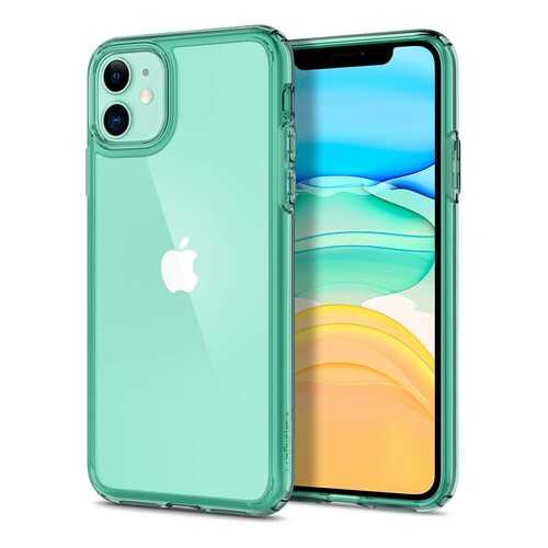 Чехол Spigen Ultra Hybrid (ACS00406) для iPhone 11 (Green) в Триколор ТВ