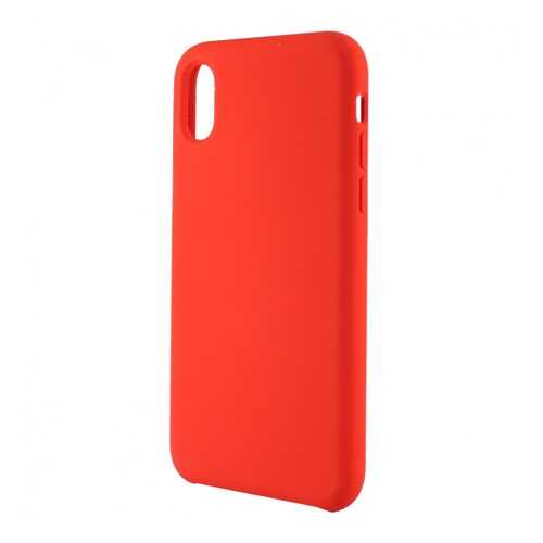 Чехол TFN для Apple iPhone XS Rubber E5 red в Триколор ТВ