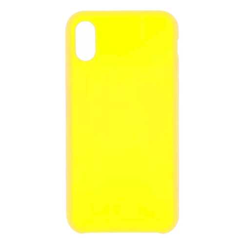 Чехол TFN для Iphone XS Rubber E4 yellow в Триколор ТВ