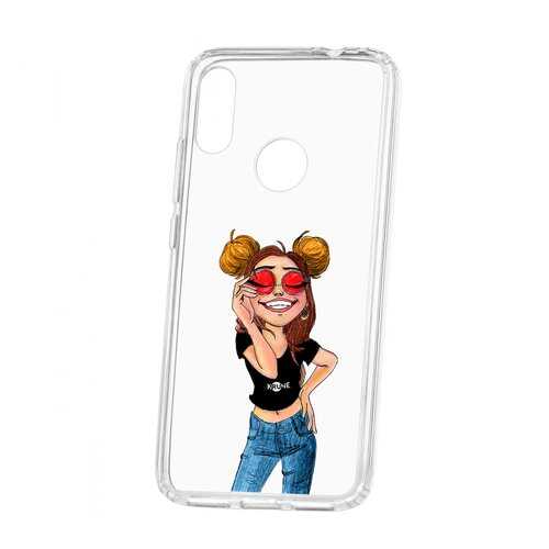 Чехол Xiaomi Redmi Note 7 Kruche Print Smiling в Триколор ТВ