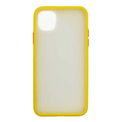 Чехол Zibelino Plastic Matte для Apple iPhone 11 Pro Max Yellow в Триколор ТВ