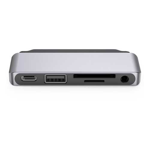 Адаптер Red Line Multiport adapter Type-C 5 in 1 Silver в Триколор ТВ
