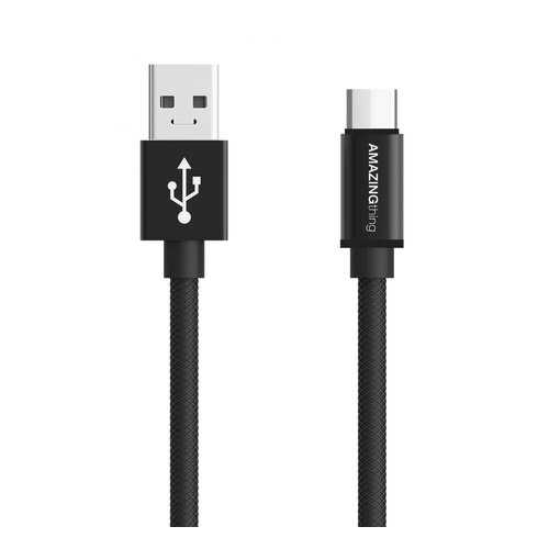 Кабель Amazingthing SupremeLink Ultimate Speed USB-Type-C Black 2m 3A в Триколор ТВ