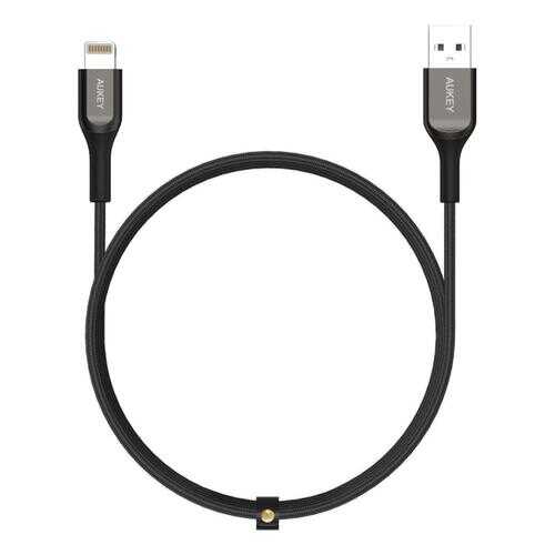 Кабель Aukey Kevlar USB-A/Lightning 1.2m Black (CB-AKL1-BL) в Триколор ТВ