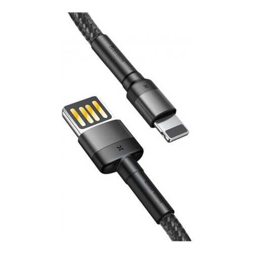 Кабель Baseus Cafule Cable Lightning 1m Grey/Black/Black в Триколор ТВ