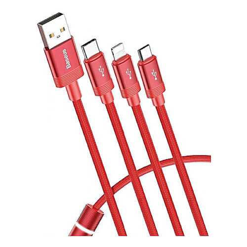 Кабель Baseus Data Faction Lightning 1.2m Red в Триколор ТВ