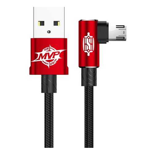 Кабель Baseus MVP Elbow Reversible microUSB 1m Red в Триколор ТВ