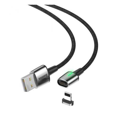 Кабель Baseus USB-iP Zinc Magnetic Black 2m 1.5A в Триколор ТВ