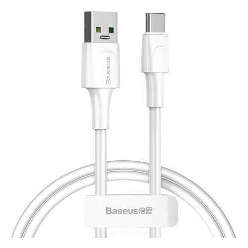 Кабель Baseus USB-Type-C White Quick Charging White 1m 5A в Триколор ТВ