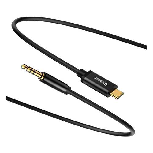 Кабель Baseus Yiven Type-C male To 3.5 male Audio Cable M01 Black в Триколор ТВ