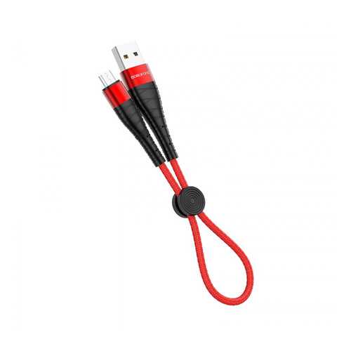 Кабель Borofone BX32 microUSB 0.25м Red в Триколор ТВ