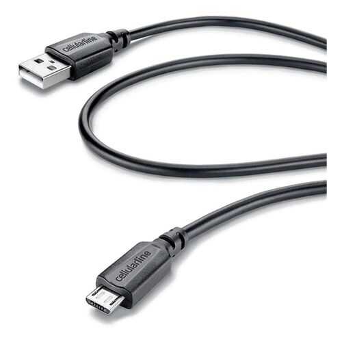 Кабель Cellular Line USB/microUSB 1,2м Black в Триколор ТВ