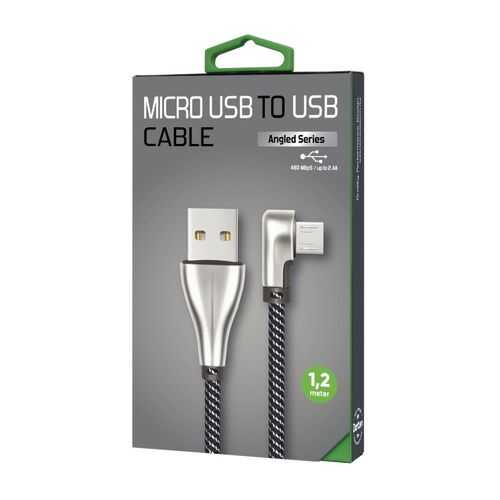 Кабель Dorten Micro USB to USB Cable Angled Series 90° 1,2 м Silver в Триколор ТВ