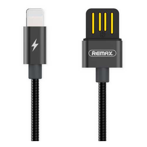 Кабель Remax rc-080i Lightning 1м Black в Триколор ТВ