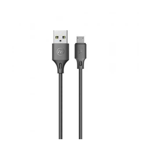 Кабель USB-Micro WK FullSpeed Pro Black 1m 2.4A в Триколор ТВ