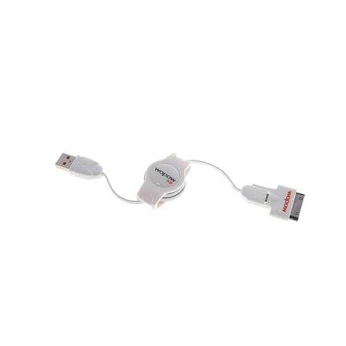 Кабель Wopow LC-001 для iPhone 4/4S 30-pin White в Триколор ТВ