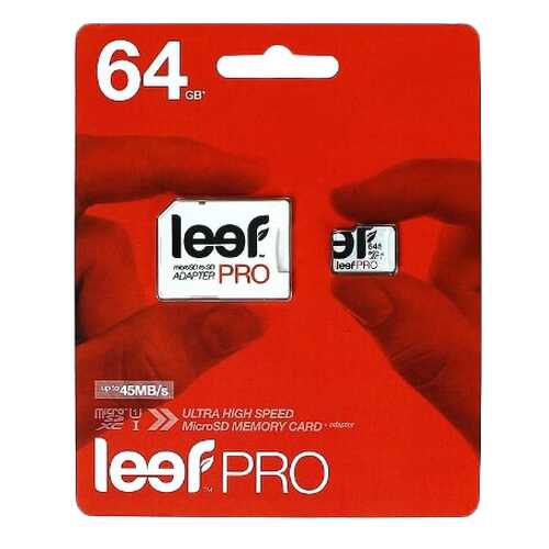 Карта памяти Leef Micro SD LFMSDPRO-06410R 64GB в Триколор ТВ