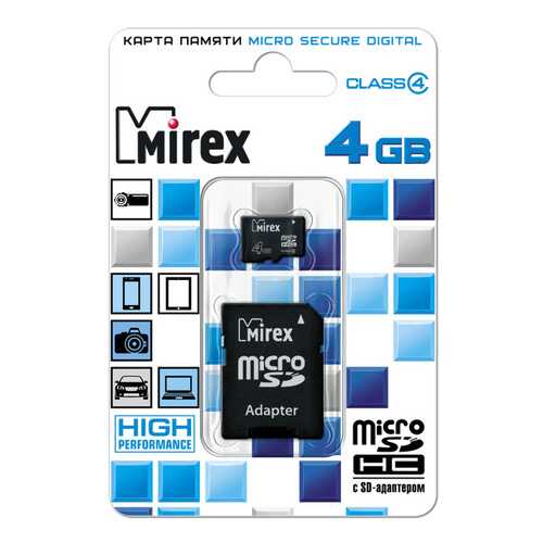 Карта памяти MIREX Micro SDHC 4GB в Триколор ТВ