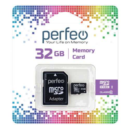 Карта памяти Perfeo microSD 32GB High-Capacity (Class 10) в Триколор ТВ