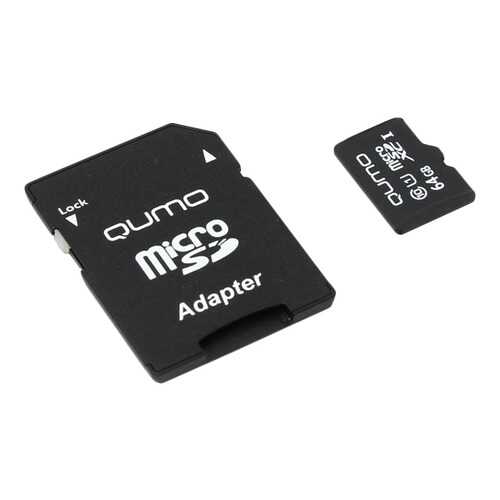 Карта памяти QUMO Micro SDXC QM64GMICSDXC10U1 64GB в Триколор ТВ