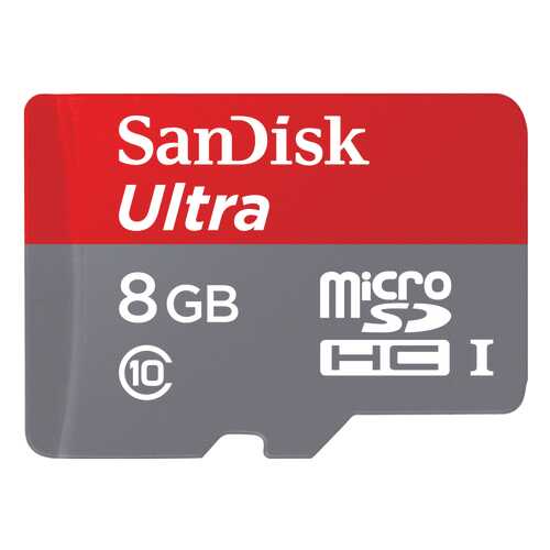 Карта памяти SanDisk Micro SDHC Ultra SDSDQUIN-008G-G4 8GB в Триколор ТВ