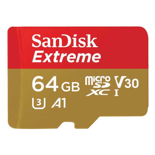 Карта памяти SanDisk Micro SDXC Extreme SDSQXAF-064G-GN6AA 64GB в Триколор ТВ