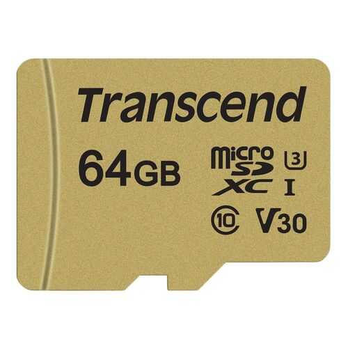 Карта памяти Transcend Micro SD TS64GUSD500S 64GB в Триколор ТВ