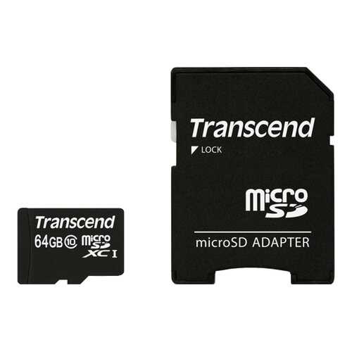 Карта памяти Transcend Micro SDXC Premium TS64GUSDXC10 64GB в Триколор ТВ