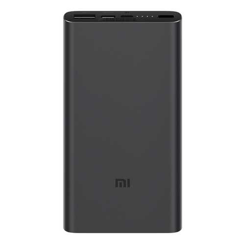 Внешний аккумулятор Xiaomi Mi Power Bank 3 PLM12ZM 10000 mAh Black в Триколор ТВ