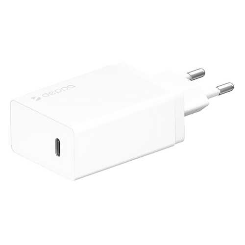 Сетевое зарядное устройство Deppa Power Delivery USB type-C 3A White в Триколор ТВ