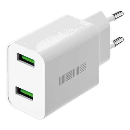 Сетевое зарядное устройство InterStep PD18W(USB-C) + кабель USB-C 1м, White в Триколор ТВ