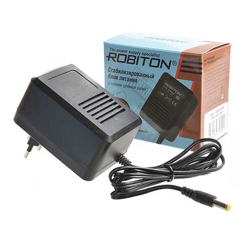 Сетевое зарядное устройство Robiton AB9-800S 9V-0,8А 5,5х2,1/12(-) в Триколор ТВ