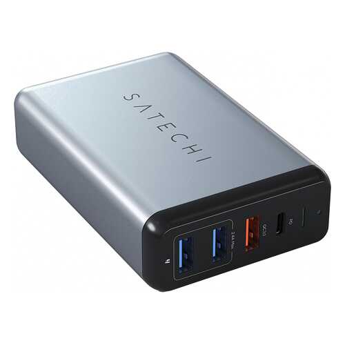 Сетевое зарядное устройство Satechi Travel 3 USB/USB Type-C 3,4A Space Gray в Триколор ТВ