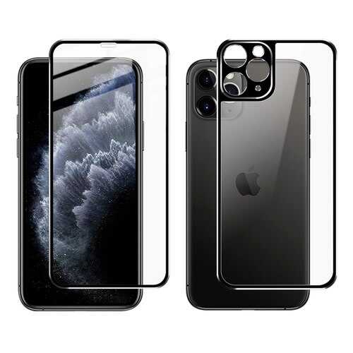 Комплект стекол 3D для iPhone 11 Pro Max, SPIP11PMFB-10-SPGR в Триколор ТВ