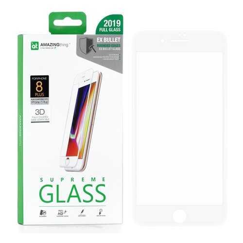 Защитное стекло AMAZINGthing SupremeGlass Extra Hard White 0.3mm для Apple iPhone 7 Plus в Триколор ТВ