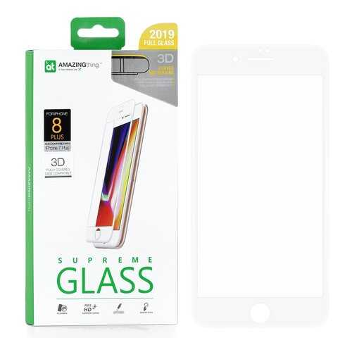 Защитное стекло AMAZINGthing SupremeGlass Hot Bending 3D White для Apple iPhone 7 Plus в Триколор ТВ