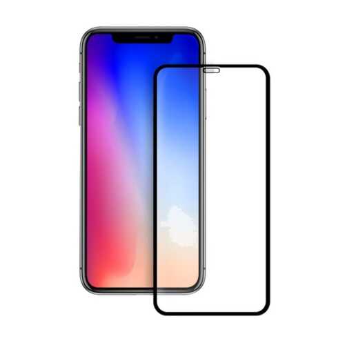 Защитное стекло Blueo Silk Full Cover для Apple iPhone XS Max/11 Pro Max Black Frame в Триколор ТВ