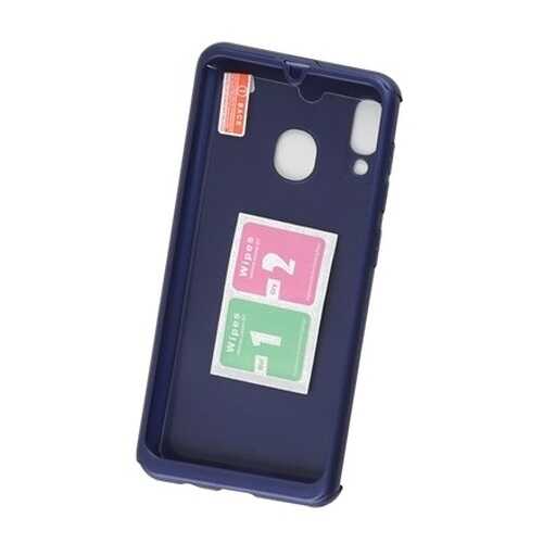 Защитное стекло Fashion Case 360 Protect Case Blue для смартфона Samsung Galaxy A30 (2019) в Триколор ТВ