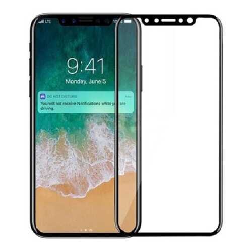 Защитное стекло Hardiz для Apple iPhone X Black в Триколор ТВ