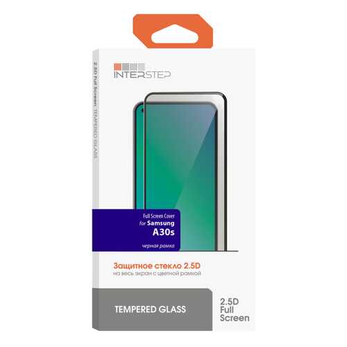 Защитное стекло InterStep FSC для Galaxy A30s Black в Триколор ТВ