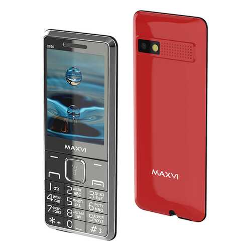 Мобильный телефон Maxvi X650 Red в Триколор ТВ