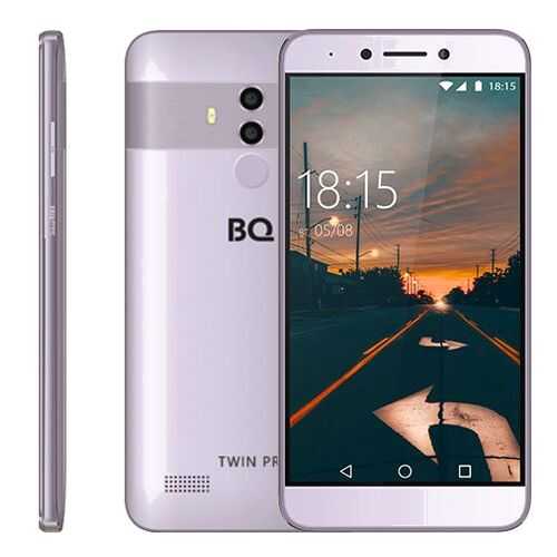 Смартфон BQ BQ-5517L Twin Pro Grey в Триколор ТВ