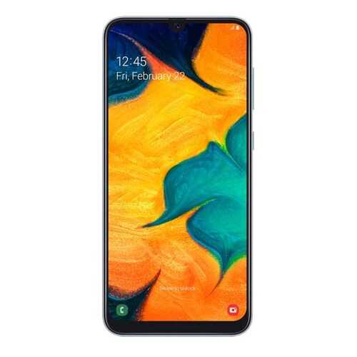 Смартфон Samsung Galaxy A30 (2019) 32Gb White (SM-A305F) в Триколор ТВ