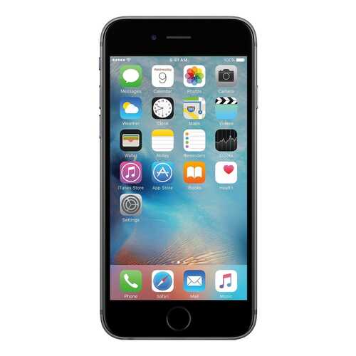 Смартфон Apple iPhone 6s 16Gb Space Gray (FKQJ2RU/A) восстановленный в Триколор ТВ